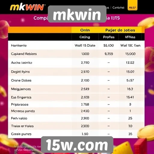 Desempenho do mkwin em comparação com concorrentes